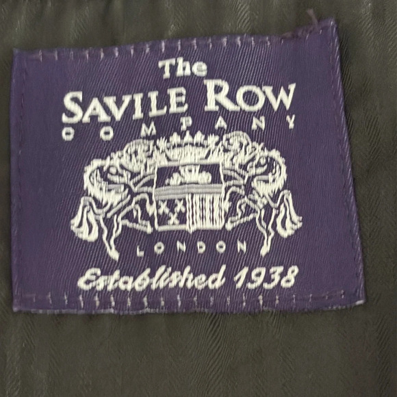 The Savile Row Hoxton Suit Pants in Black - NWOT - Size 38 Waist (Pants Only) - Picture 5 of 6